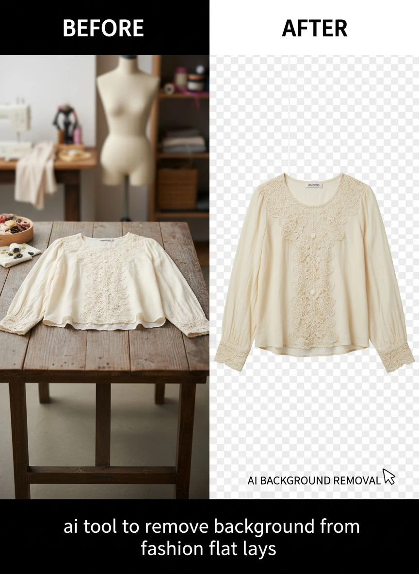ai tool to remove background from fashion flat lays - Professional Guide